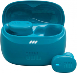 JBL Tune Buds 2 juhtmevabad Bluetooth k&otilde;rvaklapid m&uuml;rasummutusega, 48 tundi taasesitusaega, IP54 vee- ja tolmukindlus, mitmepunktiline &uuml;hendus, ergonoomiline disain, t&uuml;rkiissinine toon