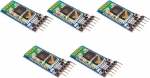 5x HC-05 Bluetooth moodul Bluetooth 2.0 9600 Baud Rate 3.3V 30mA GPS vee elektri gaasiarvesti jaoks