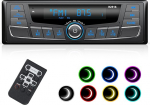 RDS autoraadio Bluetooth 5.0, Wistrue FM/AM autoraadio Bluetoothiga ja 30 saatja m&auml;luga, 7 v&auml;rvi valgustus DSP-ga, autoraadio 1 DIN k&auml;ed-vabad telefonik&otilde;ne/kaugjuhtimispult, USB/AUX/SD/TF, MP3/WMA/WAV