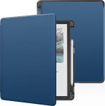 MoKo H&uuml;lle mit Stifthalter f&uuml;r den Neuen 11" Kindle Scribe (3. Generation -2025) & Kindle Scribe Colorsoft (1. Generation 2025), Leichtgewichtige Schutzh&uuml;lle mit Auto Schlaf/Wach, Dunkles Meerblau