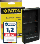 Patona Dual USB laadija 1968 akule Canon LP-E6 LP-E6N