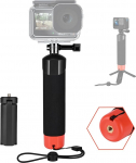 Ujuv k&auml;epidemete komplekt GoPro jaoks, veealune pulk GoPro Hero 13/12/11/10/9, DJI Osmo Action 5 Pro/4/3 kaamerale, veekindel korpus - veespordiks, snorgeldamiseks, sukeldumiseks.
