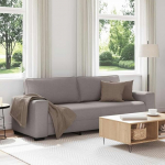 3-kohaline diivan Taupe 180 cm kangas, Lounge diivan, Diivanid ja diivanid, Relax diivan, Diivan elutuppa - 4105182