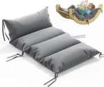 COSYLAND Climbing Arch Padi 50 x 100 cm - Pehme padi ronimiskaarele, p&auml;ikesevarjule ja aiatoolile, libisemisvastane, kokkupandav, mitmek&uuml;lgne - Hall