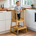 COSYLAND &otilde;ppetorn alates 1 aastast - Montessori &otilde;ppetorn lastele - Turvaline laste &otilde;ppetorn alates 2 aastast - tugev v&auml;ikelaste torn, naturaalne v&auml;rvus