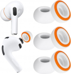 KASOTT 2025 Uuendatud h&uuml;briidk&otilde;rvaklapid m&auml;luvaht ja silikoon AirPods Pro 3 jaoks, &uuml;lim mugavus libisemisvastased k&otilde;rvaklapid Suurep&auml;rane m&uuml;raisolatsioon sobib laadimiskohvrisse, 3 paari