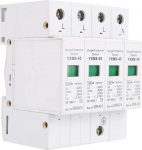 Kodu &uuml;lepingekaitse, 4P 40KA 220V Kodu &uuml;lepingekaitse DIN Rail madalpinge kaitse kaitseseadme seade &auml;ikesekaitse jaoks