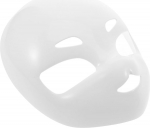 LIFKOME Halloween Full Face Mask Valge kolju mask Kost&uuml;&uuml;m Realistlik plastist mask Cosplay Masquerade pidude jaoks