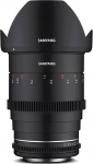 Samyang Cine- ja videoobjektiiv MF 35 mm T1.5 VDSLR MK2 - Sony E Mountiga &uuml;hilduv heledat T1.5, 35 mm fikseeritud fookuskaugusega, t&auml;isformaat ja APS-C, 8K eraldusv&otilde;ime