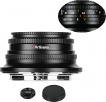 7Artisans 10 mm F3.5 Pancake ultra-laia nurga objektiiv Fuji X-Mount objektiivile, APS-C manuaalne fookus, 108&deg;, 125 g, &uuml;hildub Fuji X-Mount X-A1 X-A10 X-Pro2 X-E1 X-E2 objektiiviga.