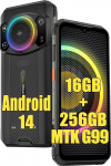 Ulefone Armor 21 16GB + 256GB v&auml;litingimustes mobiiltelefonid ilma lepinguta Android 14, MTK G99 3.5W k&otilde;lariga v&auml;litingimustes nutitelefon ilma lepinguta, 64MP + 24MP &ouml;&ouml;n&auml;gemiskaamera, 6.58 tolli FHD+, 9600mAh,