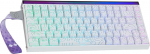 MechLands Aula Hero84 HE Wired Magnetic Gaming Keyboard, kiire Hall Effect klaviatuur 0,01 mm reguleeritava aktiveerimisega, 8kHz Polling, 5-kihiline helisummutus, RGB (valge)