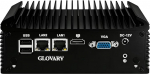 Ventilaatorita miniarvuti i5 8250U, DDR4 8GB RAM 128GB NVMe SSD, 2 LAN 4 COM ventilaatorita t&ouml;&ouml;stusarvuti, HD VGA t&ouml;&ouml;stuslik mikrolauaarvuti, 10 Pin GPIO, 4USB3.0, 2USB2.0, automaatne sissel&uuml;litamine.