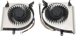 Dpofirs CPU ja GPU jahutusventilaator GP75 GL75 jaoks, ventilaatorite paar, asendus PAAD06015SL N417 PAAD06015SL N414 jaoks