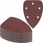 ChgImposs Schleifpapier f&uuml;r Schleifpapier, 5 L&ouml;cher, je 10 Schleifpads (K&ouml;rnung 80, 150, 240, 320, 400, 600, 600, 600, 600, 600, 600, 600, K&ouml;rnung 80, 150, 240, 320, 400, 600, 600, 600, 600, 600, 600, 600, 600 St&uuml;ck