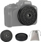 30mm F10 Pancake objektiiv Canon RF Mount'ile, mis &uuml;hildub EOS R50 R50V R10 M50 Mark II 850D 5D Mark III IV R5 R6 ja teistega.