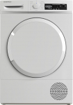 Daewoo T7HT1WA3DE Heat Pump Dryer C 7 kg 15 Programmes Including 45 min Short Program LED Drum Lighting Wrinkle Protection White