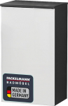 FACKELMANN Kara Vannitoakapp Soft-Close s&uuml;steemiga M&otilde;&otilde;tmed (S x K x S): / Kvaliteetne vannitoakapp / Uksesangad vasakule / Korpus: Anthracite / Front: Lakk-klaasist