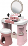 Smoby My Beauty Dressing Table - Riietuslaud koos peegliga, 15 aksessuaari meikimiseks, soengute ja k&uuml;&uuml;nte tegemiseks (v&otilde;ltskosmeetika) - taaskasutatud materjaliga, lastele alates 3. eluaastast.