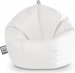 Happers Laste Bean Bag Faux Leather Indoor valge