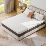 Vesgantti madrats 160 x 200 cm Ergonoomiline k&uuml;lma vahuga madrats 7-tsooniline k&otilde;rgus 26 cm Medium Firm &Ouml;ko-Tex sertifitseeritud hingava kattega