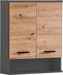 Schildmeyer Palermo 157641 seinakapp, antratsiit/artisan tammepuust, 59,8 x 20,5 x 70,8 cm