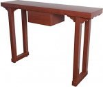 Pine Accent Stand, Wohnzimmer-Konsolentisch mit Schublade f&uuml;r Flur oder Eingangsbereich, platzsparender Beistelltisch