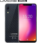 UMIDIGI One Pro nutitelefon 14,98 cm (5,9 tolli), 64 GB sisem&auml;lu, Android 8.0, Dual SIM must (globaalne versioon)