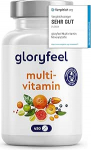 Gloryfeel k&otilde;rge annusega multivitamiinid - 450 tabletti, v&auml;&auml;rtuslikud mineraalid ja k&otilde;ik A-Z vitamiinid - 15 kuu varu - toetab immuuns&uuml;steemi - laboratoorselt testitud ilma lisaaineteta, valmistatud Saksamaal.