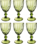 Vintage 6 tk komplekt vibu veiniklaasid Veiniklaasid J&auml;&auml;klaas Veeklaas Pikk joogiklaas Veekannu