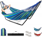 Ripptool 1-2 inimesele koos raamiga, kokkupandav v&auml;litingimustes kandekott kaasaskantav siseruumides aias telkimine, v&auml;rv: raamiga, vikerkaar, Rainbow