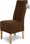 Scheffler Home Stretch Chair Cover Luna-Lang, Elastic Chair Cover, Chair Covers Swing Chairs, Fitted Cover with Elastic Strap, Elegant Chair Covers