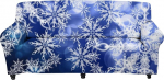 Jeiento J&otilde;ulud Snowflake diivan Slipcover Microfiber Stretch Spandex pehme pestav m&ouml;&ouml;bel elastse alusega lastele