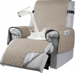 Teletooli kaitsja TV-toolile, veekindel reklainer-tooli kaitsja taskutega, k&auml;etugi, 1 istme toolipadi, libisemisvastane tooli kate m&ouml;&ouml;bli kaitseks