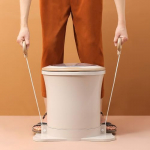 Tragbarer Schleudertrockner - Manuelle Mini-W&auml;schetrockner f&uuml;r Kleidung, perfekt f&uuml;r Wohnungen, Schlafs&auml;le und Camping