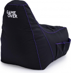 Game Over 8-bit videom&auml;ngude m&auml;ngukott, m&auml;ngutool, siseruumidesse, elutuppa, k&uuml;ljetaskud kontrolleri jaoks, peakomplekti hoidja, ergonoomiline disain p&uuml;hendunud m&auml;ngijatele.