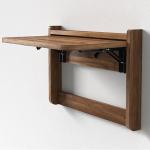 Multifunktionaler, an der Wand montierter Klappschreibtisch f&uuml;r kleine R&auml;ume, Eingangstisch, Waschk&uuml;che, K&uuml;che, Hausbar, 21 Zoll L x 14,5 Zoll B, ideal f&uuml;r K&uuml;che, Esszimmer, B&uuml;ro, platzspare