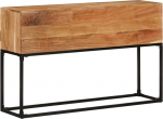 Konsoollaud 120 x 30 x 75 cm Esiku m&ouml;&ouml;bel Konsoollaud M&ouml;&ouml;bel Konsoollaud elutuppa Sideboard t&auml;ispuidust akaatsiapuu