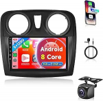 6G + 128G 8 Core Wireless Carplay Android Autoradio 2 DIN jaoks Renault Dacia Logan 2 Sandero B52 2012-2019 9-tolline autoraadio Android auto navigatsioon GPS WiFi peeglilink Bluetooth FM/RDS/DSP/SWC