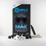 Comply TrueGrip MAX | Premium Memory Foam asendusk&otilde;rvaklapid Apple AirPods Pro (1. ja 2. p&otilde;lvkond) | SmartSkin&trade; tehnoloogia | Must, erinevad suurused, S/M/L, 3 paari