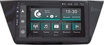 Costum Fit autoraadio Volkswagen Touranile Android GPS Bluetooth WiFi Dab USB Full HD puuteekraaniga 10-tolline Easyconnect displei