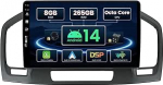 SXAUTO &brvbar; 8G + 256G &brvbar; Android 14 IPS Autoradio Opel Holden Insigniale (2008-2014) - Sisseehitatud Carplay/Android Car/DSP - LED-kaamera + MIC - DAB roolijuhtimiss&uuml;steem Fast Boot 360-CAM WiFi - 2 DIN 9