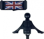 Auto Telefonhalter, F&uuml;r Mini Cooper R56 R55 R57 R58 R59 R60 R61 Kreislauftauslass Telefonhalter f&uuml;r iPhones & Smartphones (Union Jack)