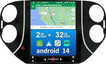 9,7-tolline Android 15 autoraadio Volkswagen VW Tiguan 2010-2016 traadita Apple CarPlay Android auto peeglilink GPS navigatsioon Bluetooth 5.0 WiFi USB Navi FM + tagurduskaamera