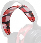 WC -StirnbandZ Arctis Nova - t&auml;iustatud silikoonist peapael Arctis Nova k&otilde;rvaklappidele Wicked Cushions poolt - Parem paindlikkus, mugavus ja stiil koos sobivate k&otilde;rvapadjadega | Punane prisma