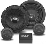 Pyle 2 Way Car Stereo Speaker System - 360W 6.5" Universal Pro Audio Car Speaker, OEM Quick Replacement Component, Speaker, Vehicle Door/Sidewall Mount Compatible
