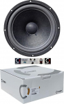 Komplekt CIARE HW250 1 Woofer 25 cm 250 mm 10-tollise l&auml;bim&otilde;&otilde;duga, 90 Watt RMS ja 180 Watt Max, impedants 8 Ohm, koju, peole, 1 tk + 5 tasuta kleebist.