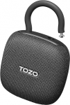 TOZO PE1 Mini Bluetooth-k&otilde;lar, kaasaskantav k&otilde;lar, muusikakast Bluetooth-k&otilde;lar karabiiniga, IPX8 veekindel, 32 tundi m&auml;nguaega, v&otilde;imas bass peole, v&auml;ljas ja reisimiseks - must