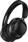 Boompods Headpods ANC+ m&uuml;rasummutusega k&otilde;rvaklapid - &uuml;le k&otilde;rvade Bluetooth k&otilde;rvaklapid mikrofoniga, 55+ tundi m&auml;nguaega ja padjapehmendused, kokkupandavad &uuml;le k&otilde;rvade k&otilde;rvaklapid ja reisikott, mustad