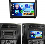 2+64G Android autoraadio VW Polo 6R 6C 9N 2008-2016 juhtmevaba Carplay & Android Car, 9-tolline IPS puuteekraaniga raadio koos Bluetooth/GPS/Reversioonikaamera/FM/WiFi/SWC/26UIga